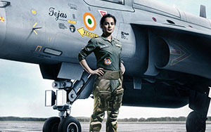 Official look of Kangana Ranaut from war-drama film, `Tejas`